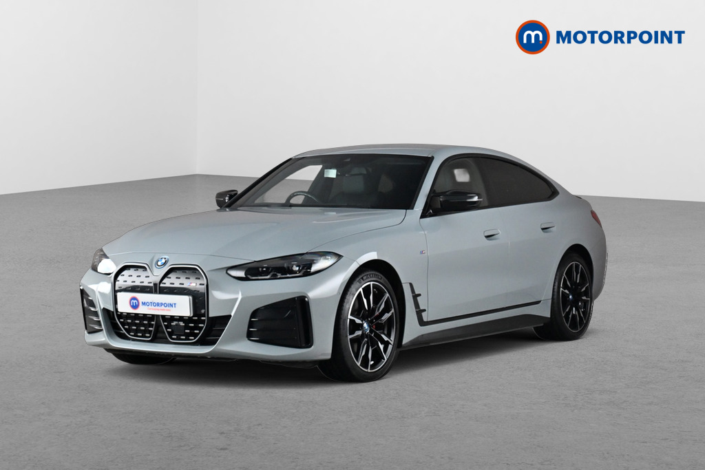 BMW I4 M50 Automatic Electric Hatchback - Stock Number (1678620) - Passenger side front corner
