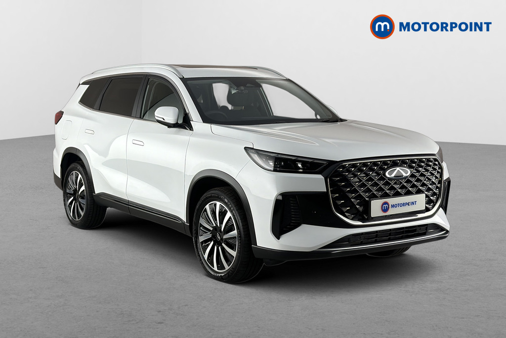 Chery Tiggo 8 Summit Automatic Petrol Plug-In Hybrid SUV - Stock Number (1680602) - Drivers side front corner