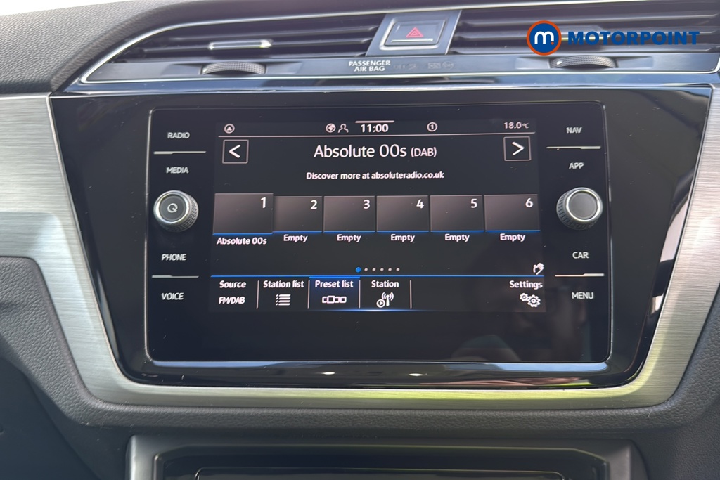 Volkswagen Touran Match Automatic Petrol People Carrier - Stock Number (1668490) - 8th supplementary image