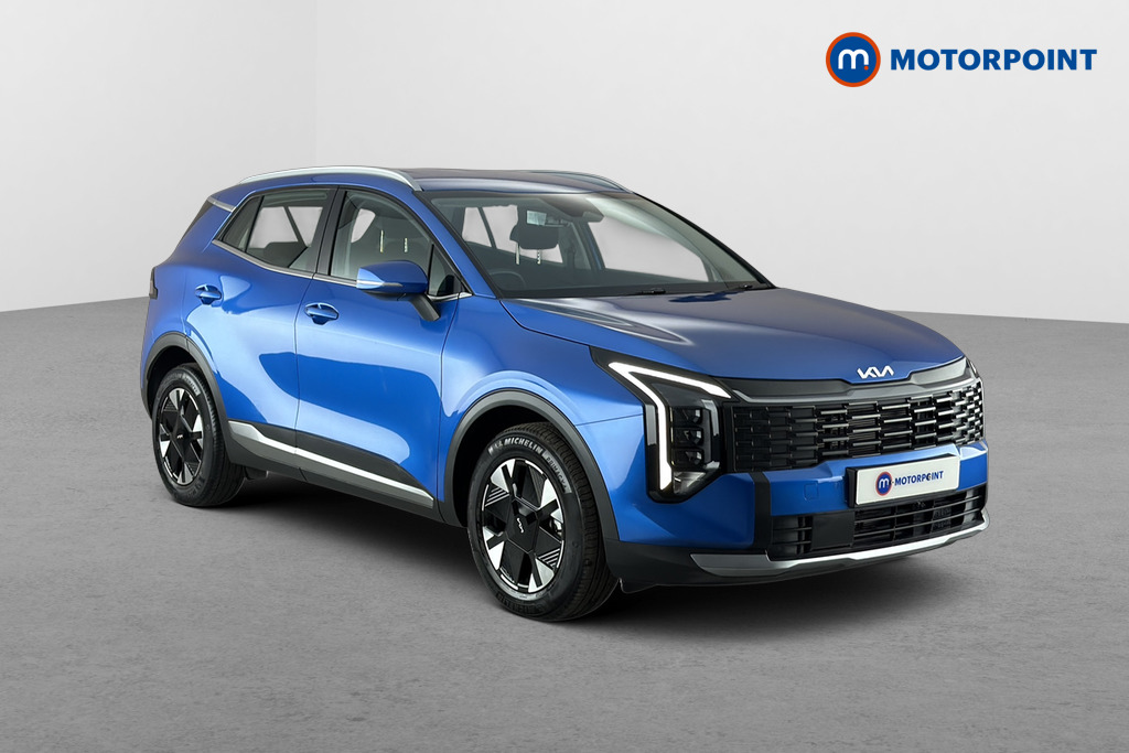 KIA Sportage Pure Automatic Petrol-Electric Hybrid SUV - Stock Number (1670126) - Drivers side front corner