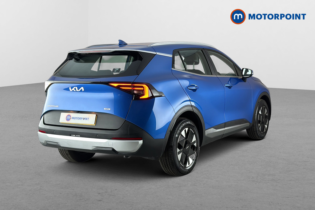 KIA Sportage Pure Automatic Petrol-Electric Hybrid SUV - Stock Number (1670126) - Passenger side rear corner
