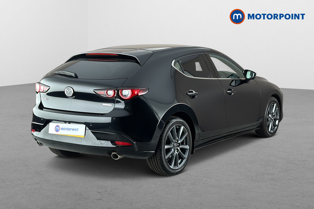Mazda 3 Exclusive-Line Automatic Petrol Hatchback - Stock Number (1672959) - Passenger side rear corner