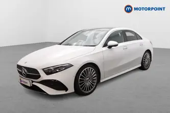 Mercedes-Benz A Class Amg Line Automatic Petrol Saloon - Stock Number (1674455) - Passenger side front corner