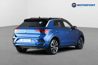 Volkswagen T-Roc R-Line Manual Petrol SUV - Stock Number (1678618) - Passenger side rear corner