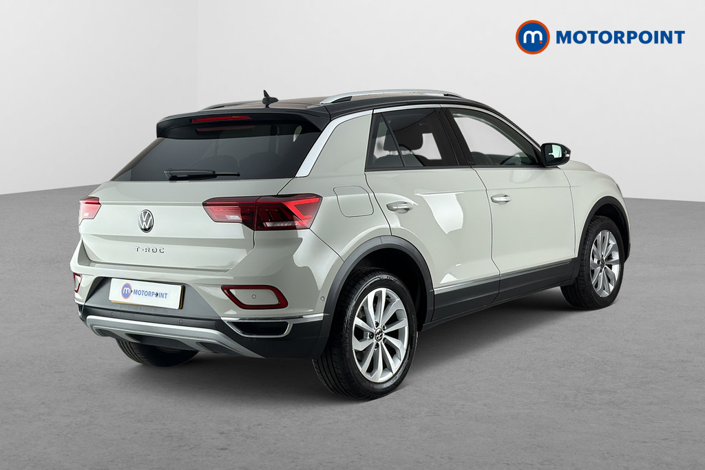 Volkswagen T-Roc Style Automatic Petrol SUV - Stock Number (1679781) - Passenger side rear corner