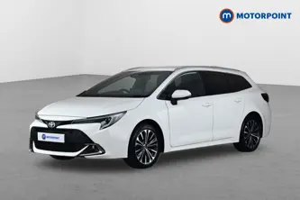 Toyota Corolla Design Automatic Petrol-Electric Hybrid Estate - Stock Number (1679877) - Passenger side front corner