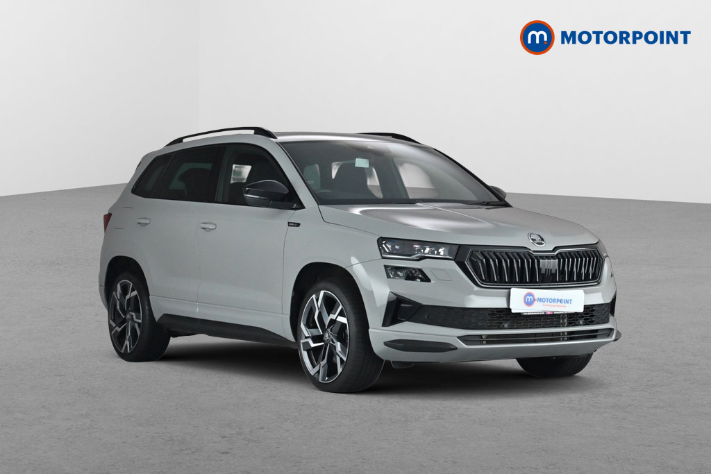 Skoda Karoq Sportline Edition Automatic Petrol SUV - Stock Number (1679907) - Drivers side front corner