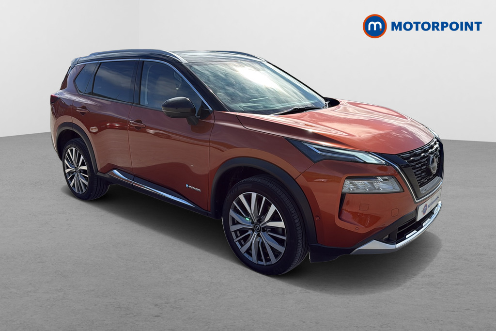 Nissan X-Trail Tekna-Plus Automatic Petrol-Electric Hybrid SUV - Stock Number (1680400) - Drivers side front corner