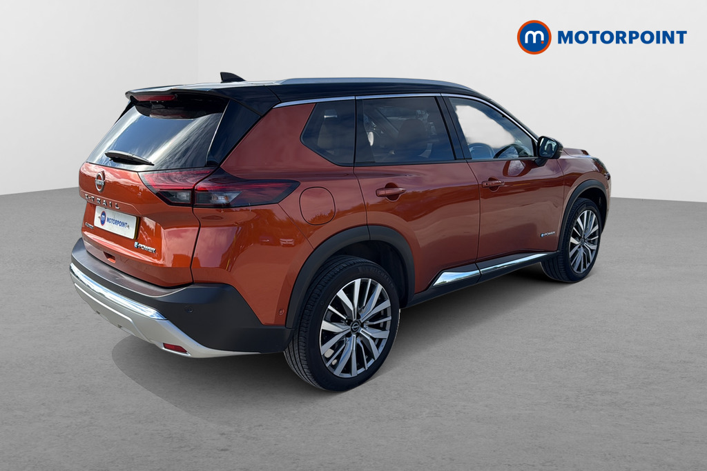Nissan X-Trail Tekna-Plus Automatic Petrol-Electric Hybrid SUV - Stock Number (1680400) - Passenger side rear corner