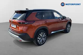 Nissan X-Trail Tekna-Plus Automatic Petrol-Electric Hybrid SUV - Stock Number (1680400) - Passenger side rear corner