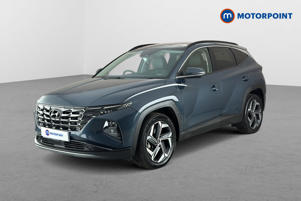 Hyundai Tucson Ultimate Automatic Petrol-Electric Hybrid SUV - Stock Number (1681413) - Passenger side front corner