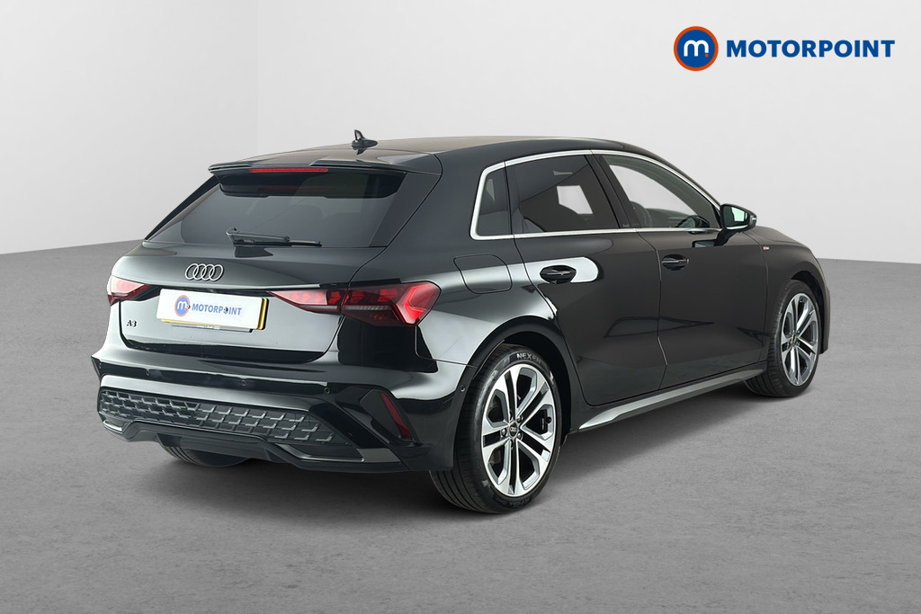 Audi A3 S Line Automatic Petrol Hatchback - Stock Number (1681425) - Passenger side rear corner