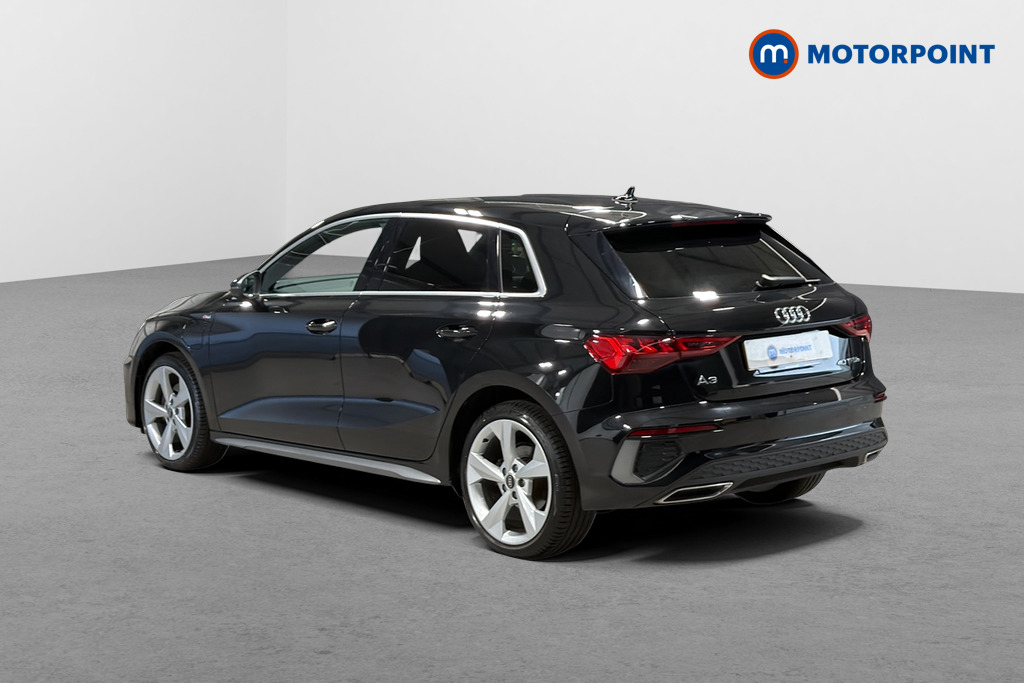 Audi A3 S Line Automatic Petrol Plug-In Hybrid Hatchback - Stock Number (1672441) - Drivers side rear corner