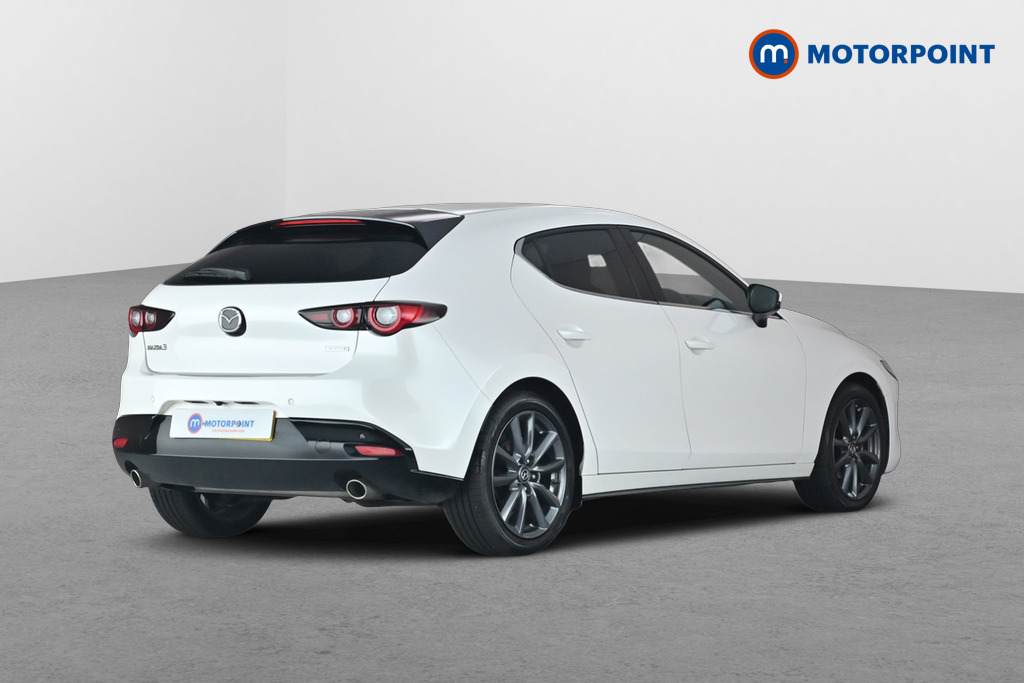 Mazda 3 Exclusive-Line Automatic Petrol Hatchback - Stock Number (1672735) - Passenger side rear corner