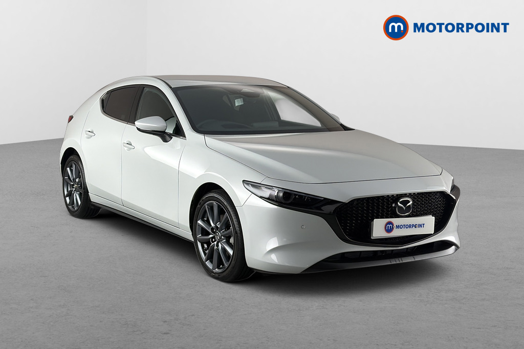 Mazda 3 Exclusive-Line Automatic Petrol Hatchback - Stock Number (1672743) - Drivers side front corner