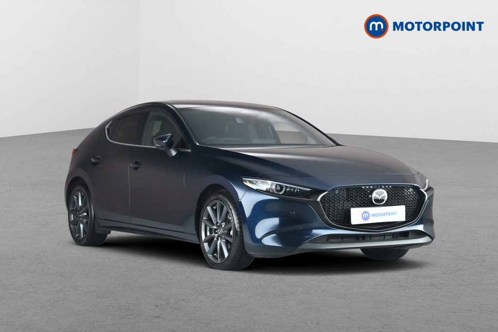 Mazda 3 Exclusive-Line Automatic Petrol Hatchback - Stock Number (1672951) - Drivers side front corner