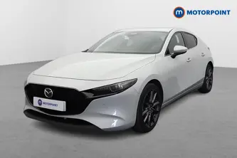 Mazda 3 Exclusive-Line Automatic Petrol Hatchback - Stock Number (1672969) - Passenger side front corner