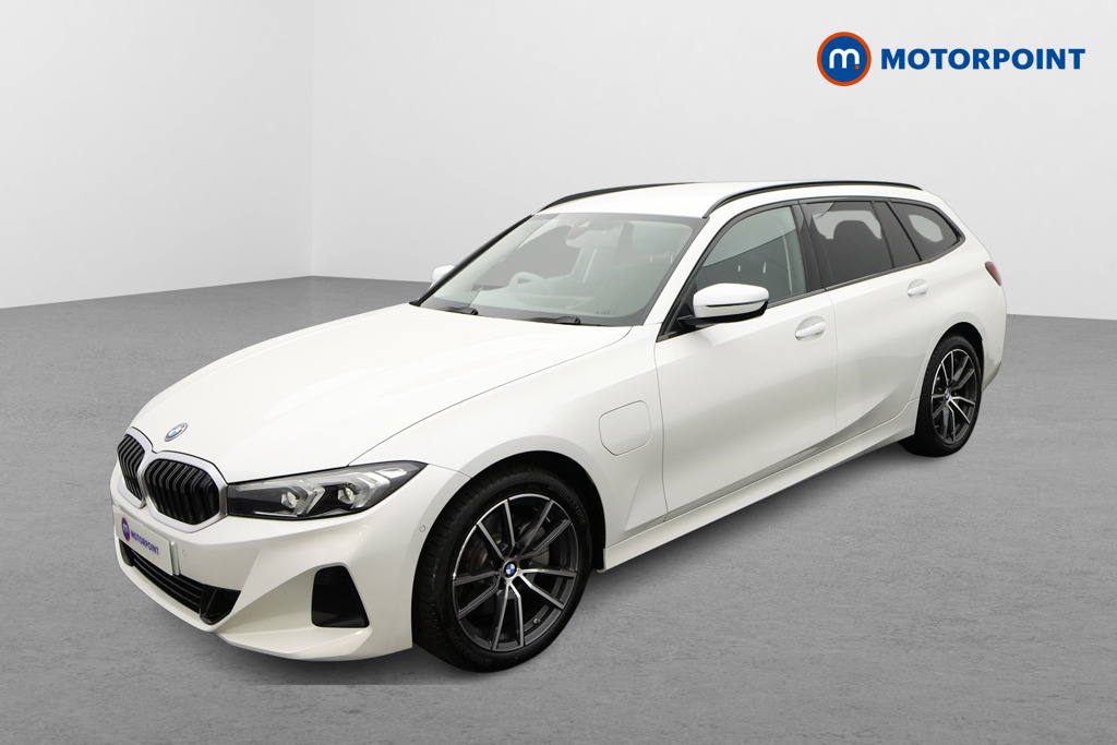 BMW 3 Series Sport Automatic Petrol Plug-In Hybrid Estate - Stock Number (1675970) - Passenger side front corner