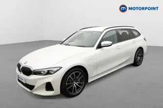 BMW 3 Series Sport Automatic Petrol Plug-In Hybrid Estate - Stock Number (1675970) - Passenger side front corner