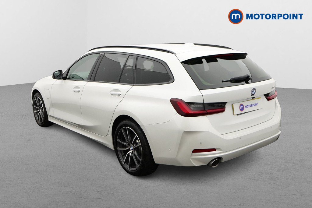 BMW 3 Series Sport Automatic Petrol Plug-In Hybrid Estate - Stock Number (1675970) - Passenger side rear corner