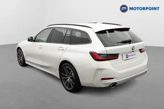 BMW 3 Series Sport Automatic Petrol Plug-In Hybrid Estate - Stock Number (1675970) - Passenger side rear corner