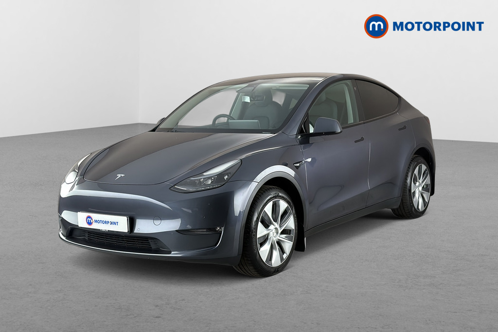 Tesla Model Y Long Range Automatic Electric SUV - Stock Number (1676219) - Passenger side front corner