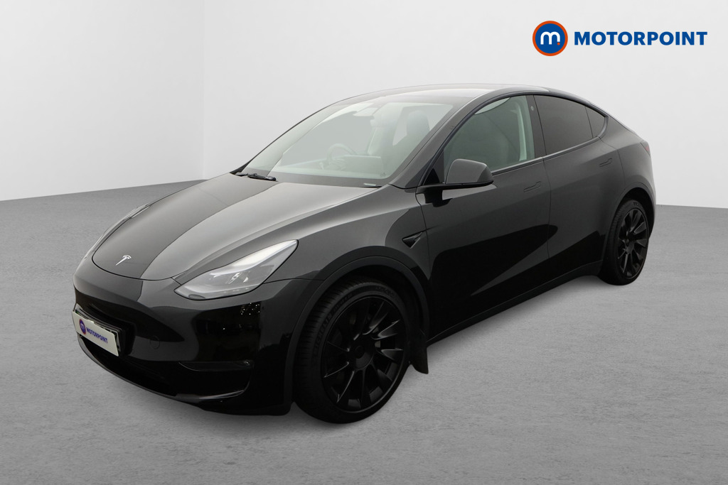 Tesla Model Y Long Range Automatic Electric SUV - Stock Number (1676589) - Passenger side front corner
