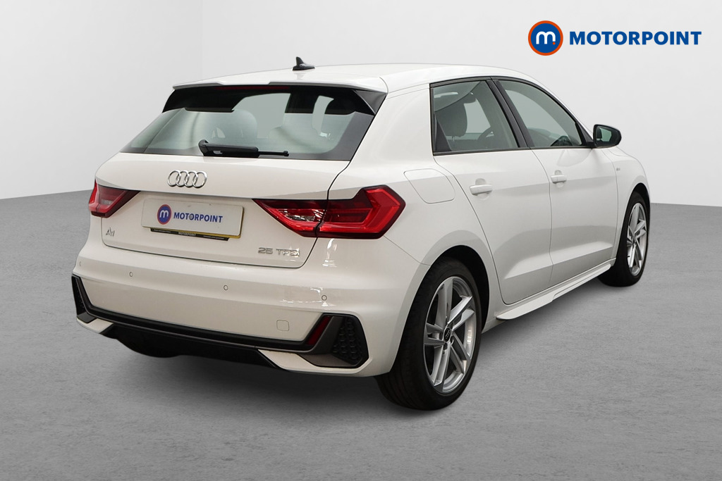 Audi A1 S Line Manual Petrol Hatchback - Stock Number (1678835) - Drivers side rear corner