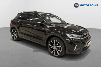 Volkswagen T-Roc Black Edition Plus Manual Petrol SUV - Stock Number (1679705) - Drivers side front corner