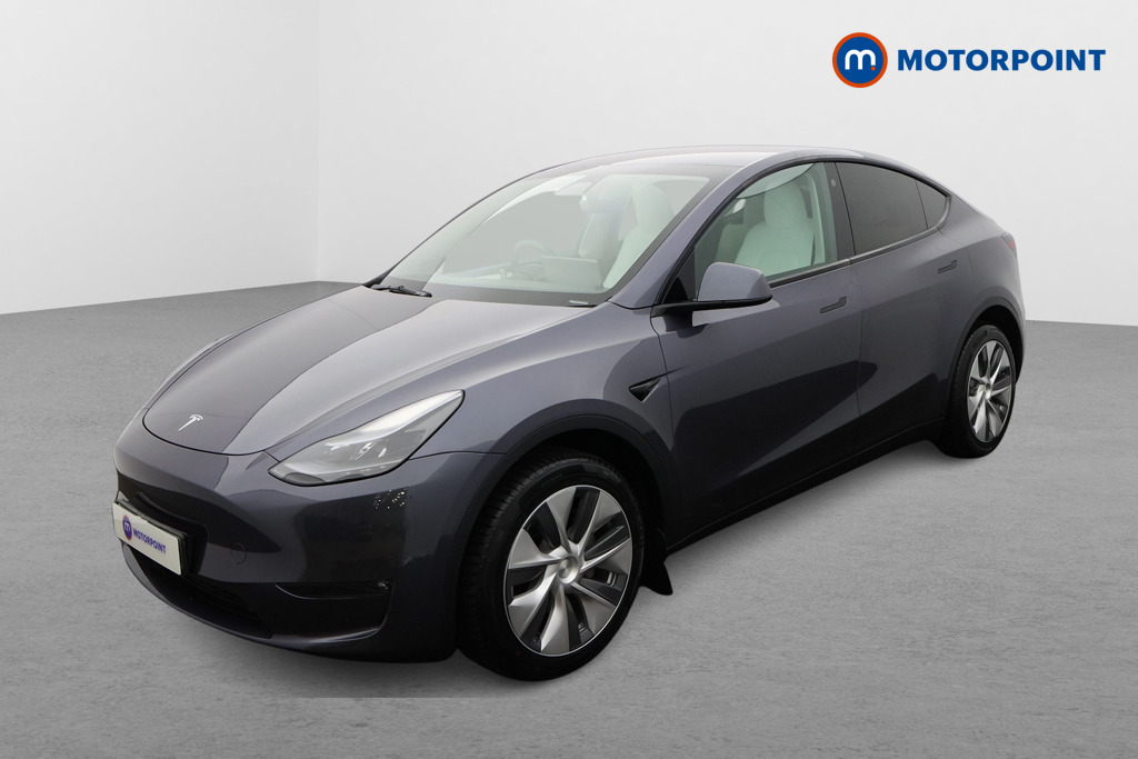 Tesla Model Y Long Range Automatic Electric SUV - Stock Number (1679899) - Passenger side front corner