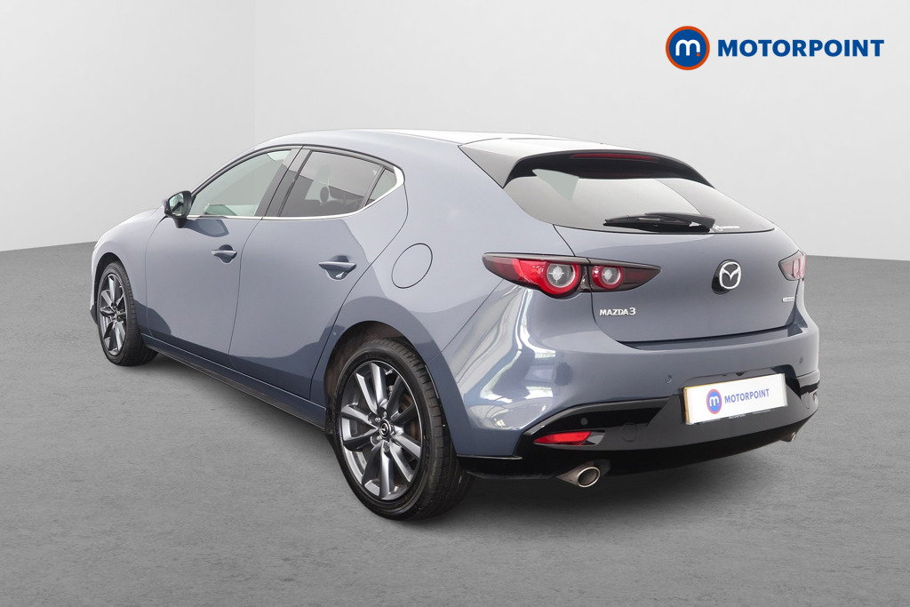 Mazda 3 Exclusive-Line Automatic Petrol Hatchback - Stock Number (1672720) - Passenger side rear corner