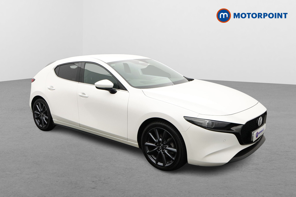 Mazda 3 Exclusive-Line Automatic Petrol Hatchback - Stock Number (1672941) - Drivers side front corner