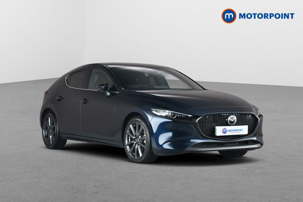 Mazda 3 Exclusive-Line Automatic Petrol Hatchback - Stock Number (1672944) - Drivers side front corner
