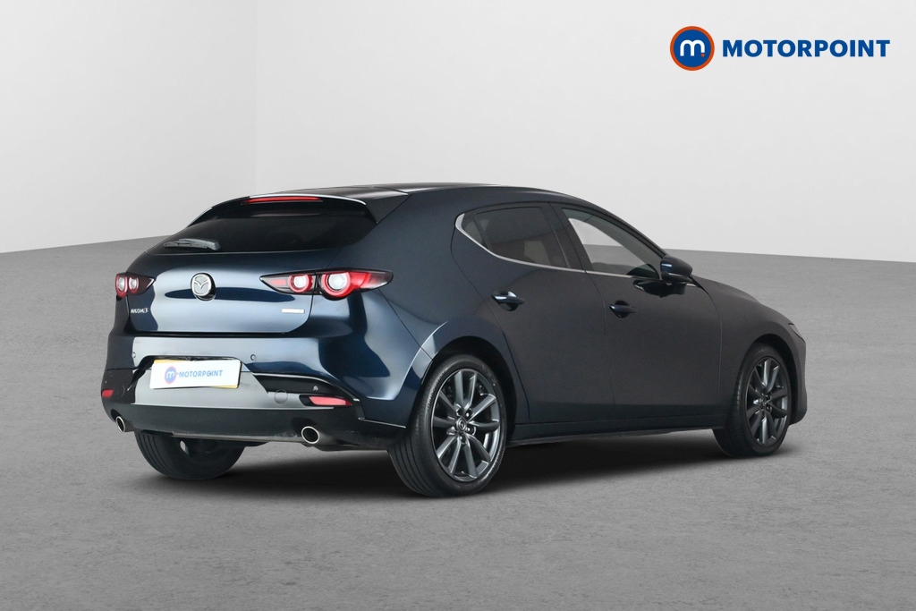 Mazda 3 Exclusive-Line Automatic Petrol Hatchback - Stock Number (1672944) - Passenger side rear corner