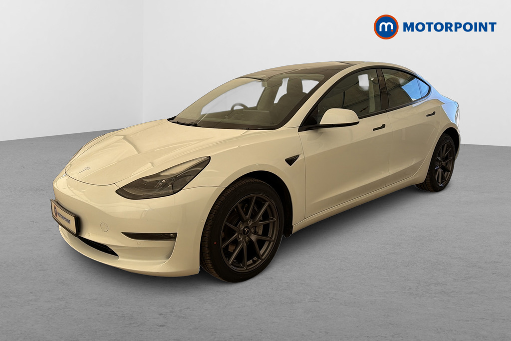 Tesla Model 3 Long Range Automatic Electric Saloon - Stock Number (1674886) - Passenger side front corner