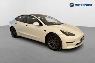 Tesla Model 3 Long Range Automatic Electric Saloon - Stock Number (1674886) - Drivers side front corner