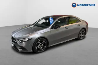 Mercedes-Benz A Class Amg Line Automatic Diesel Saloon - Stock Number (1675643) - Passenger side front corner