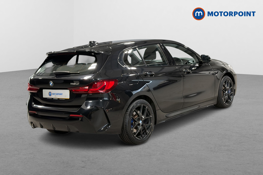 BMW 1 Series M Sport Automatic Diesel Hatchback - Stock Number (1676320) - Passenger side rear corner