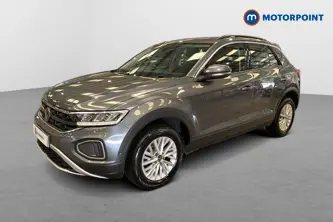 Volkswagen T-Roc Life Manual Petrol SUV - Stock Number (1678579) - Passenger side front corner