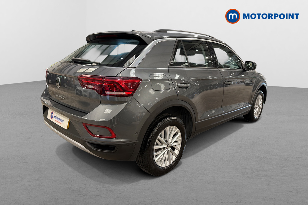 Volkswagen T-Roc Life Manual Petrol SUV - Stock Number (1678579) - Passenger side rear corner