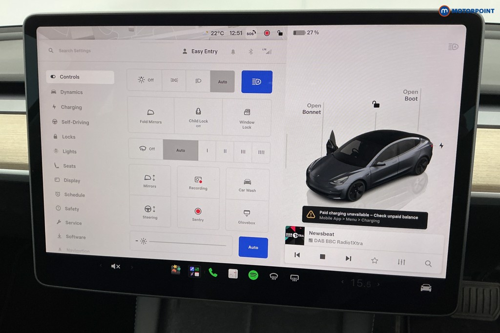 Tesla Model 3 Rwd 4Dr Auto Automatic Electric Saloon - Stock Number (1681309) - 2nd supplementary image