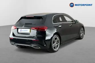 Mercedes-Benz A Class Amg Line Automatic Petrol Hatchback - Stock Number (1681414) - Passenger side rear corner