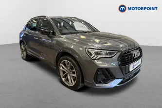 Audi Q3 Black Edition Manual Petrol SUV - Stock Number (1681618) - Drivers side front corner