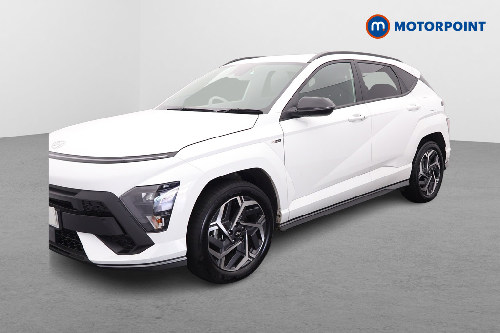 Hyundai Kona N Line Automatic Petrol-Electric Hybrid SUV - Stock Number (1667235) - Passenger side front corner