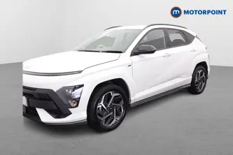 Hyundai Kona N Line Automatic Petrol-Electric Hybrid SUV - Stock Number (1667235) - Passenger side front corner