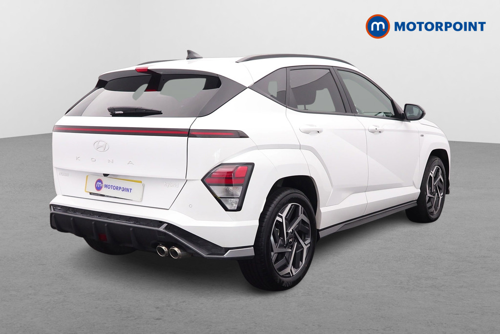 Hyundai Kona N Line Automatic Petrol-Electric Hybrid SUV - Stock Number (1667235) - Drivers side rear corner