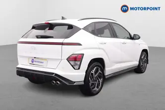 Hyundai Kona N Line Automatic Petrol-Electric Hybrid SUV - Stock Number (1667235) - Drivers side rear corner