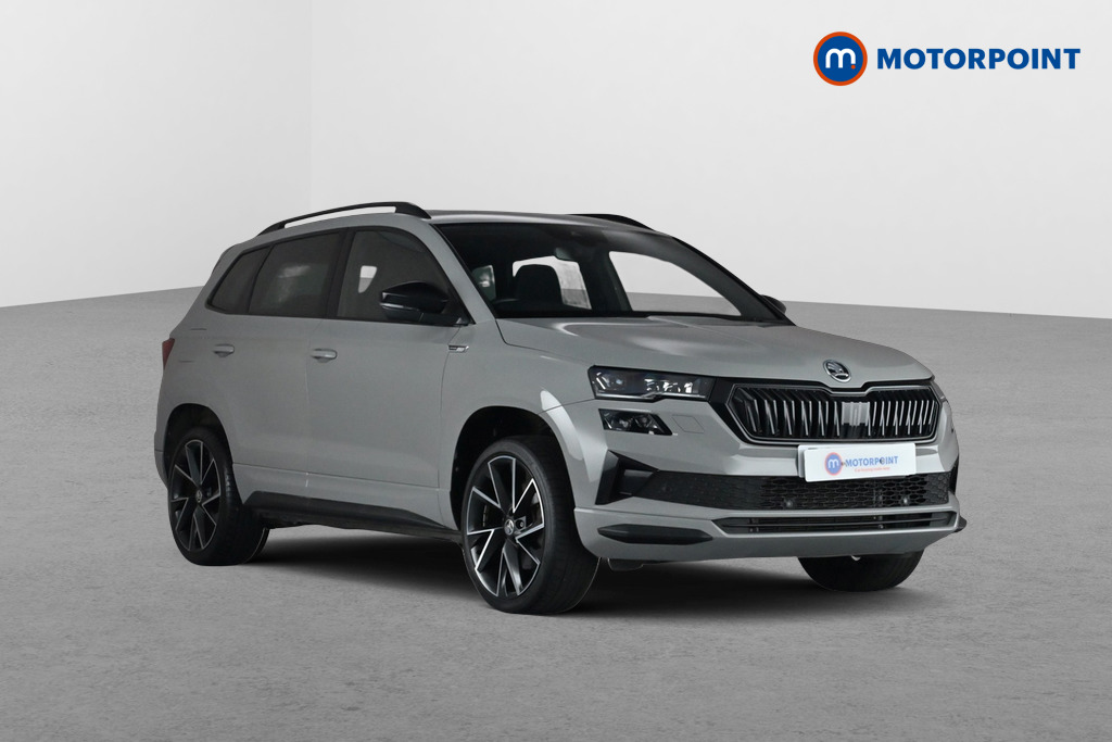Skoda Karoq Sportline Automatic Petrol SUV - Stock Number (1669530) - Drivers side front corner