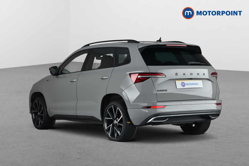 Skoda Karoq Sportline Automatic Petrol SUV - Stock Number (1669530) - Drivers side rear corner