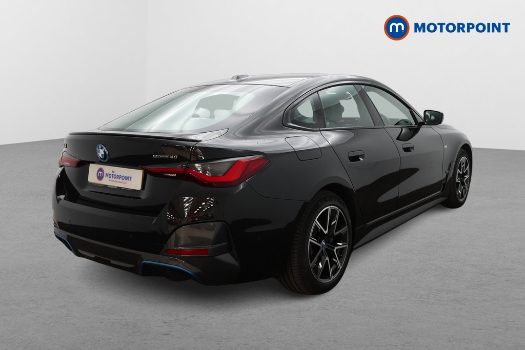 BMW I4 M Sport Automatic Electric Hatchback - Stock Number (1671177) - Drivers side rear corner